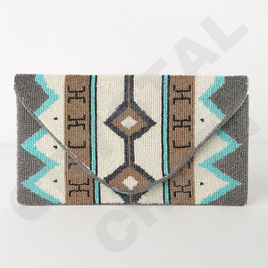 Diwaah Custom Beaded Party Clutch Evening Bag Designer Ladies Shoulder Bags Luxury <b>Purses</b> and Handbags Parties - Product Image 6