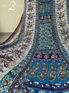 Indian Banjara <b>Shawls</b> <b>for</b> <b>Women</b> Antique Handmade Viscose Silk Heavy Mirror Work Embroidery Printed Pattern in Ethnic Style - Product Image 3