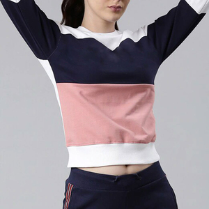 Sudadera Corta Térmica de Alta Calidad para Mujer 2025, Sudadera Lisa con Capucha para Invierno, Sudadera con Logotipo Bordado Estampado en la Parte Delantera, Tejido de Punto - Product Image 5