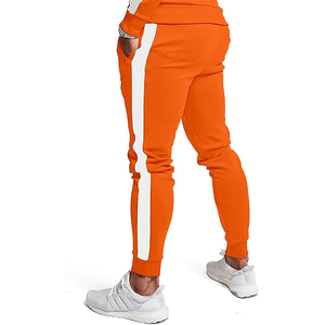 Ensemble de survêtement décontracté personnalisé OEM avec capuche et cordon de serrage, pantalon de jogging, couleur unie, imprimé, sport, deux pièces, coupe-vent d'hiver - Product Image 2