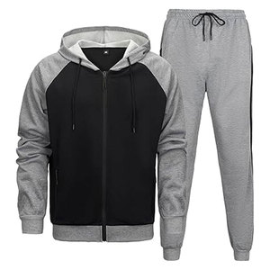 Ensemble de survêtements de jogging pour homme, sweat à capuche 2 pièces, tenue athlétique décontractée à manches longues, ensemble pullover - Product Image 4