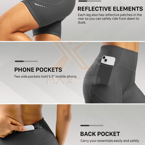 Shorts Deportivos Personalizados al Mejor Precio, Shorts Deportivos para Mujer Más Vendidos, Shorts Deportivos para Mujer de Color Sólido - Product Image 4