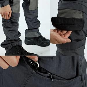 Pantalones cargo impermeables para hombre, pantalones tácticos, pantalones de entrenamiento con múltiples bolsillos, pantalones resistentes al desgaste para hombre - Product Image 4