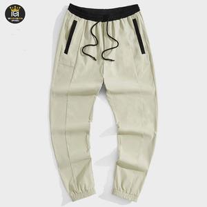 Pantalones Cargo de Verano para Hombre, Ligeros, Transpirables, Resistentes al Viento, de Secado Rápido, con Cierre de Cordón y Detalle de Botones - Product Image 1
