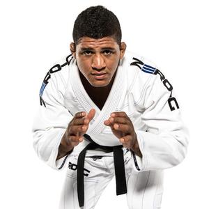 Veste de qualité supérieure en tissu Pearl Wave bleu marine 450 GSM et pantalon en coton sergé Gracie Barra Kimonos - Product Image 1