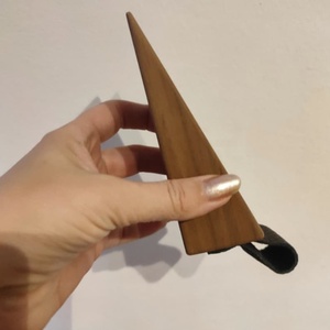 Elegant Natural Wood Door Holder <b>Block</b> Sturdy Door Wedge with Polished Texture for Modern Home Decor, Hotels, and Workspaces - Product Image 6