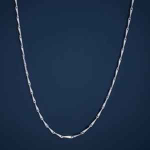14K Gold 18K Gold Plated 92.5 Silver <b>Rope</b> Box Snake <b>Chain</b> Ball Pattern Religious Style Rhodium Gold Plated Pearl Stone-Pearl - Product Image 3