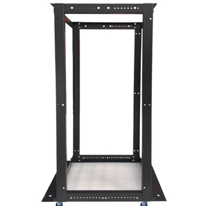Relais exclusif 22U 4 Post Open Frame 19 Network Server Rack Profondeur réglable 24-37 pouces - Product Image 1