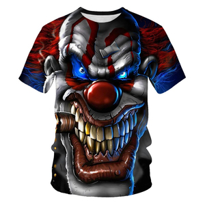 T-shirt en coton pour homme, coupe ample, respirant, manches courtes, avec impression par sublimation 3D personnalisée, haute qualité, printemps été - Product Image 4