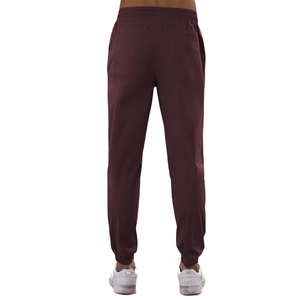Pantalon de jogging pour homme, coupe slim, respirant, de haute qualité, en coton mélangé léger, décontracté, avec cordon de serrage et bas élastiques - Product Image 4