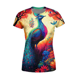 Camisetas informales transpirables de verano personalizadas, camiseta de malla de fútbol con diseño de sublimación de moda al por mayor, impresión personalizada/publicidad - Product Image 2