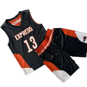 Uniformes de basket-ball entièrement personnalisés et réversibles selon votre conception - Product Image 1