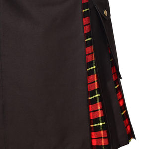 Nuevo Kilt de Tartán Personalizado de Alta Calidad, 100% Algodón, Estilo Escocés Tradicional, Mejor Precio de Fábrica, Venta al por Mayor de Kilts - Product Image 4