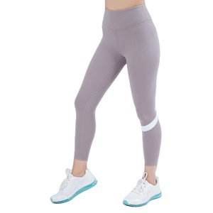 Leggings de Talla Grande para Mujer, Diseño Nuevo, Color Sólido, Transpirables, para Yoga y Entrenamiento, Pantalones Deportivos Sin Costuras - Product Image 2
