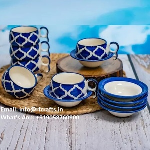 Tasse à lait en céramique Cartoon Cat Design avec couvercle | Adorable tasse à thé et soucoupe pour filles et dames - Product Image 4