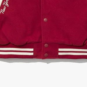 Chaquetas Varsity de Borrego Antibacterianas para Hombre y Mujer, de Alta Calidad, en Todos los Tamaños y Colores, Estilo Nuevo con Cuello Alto - Product Image 6