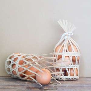 Caja y cesta de bambú para huevos, cestas de almacenamiento ecológicas naturales para embalaje de huevos de gallina, venta al por mayor de Vietnam - Product Image 5