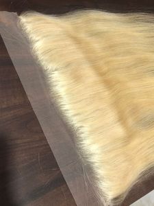 ผมแท้จากอินเดียสำหรับต่อผม613ผมมนุษย์ลูกไม้ใสดูไม่ยุ่งยากสีบลอนด์ด้านหน้าของคุณ - Product Image 5