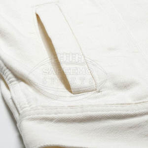 Veste en jean décontractée pour homme, col montant, 100% coton, boutonnée, doublure douce, confortable, toutes saisons, élégante, hiver - Product Image 6