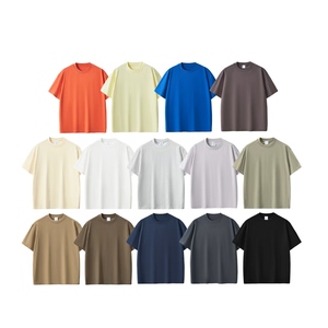 เสื้อยืด300gsm ผู้ชายผ้าฝ้าย100% โอเวอร์ไซส์สำหรับผู้ชายเสื้อยืดโอเวอร์ไซส์ออกแบบโลโก้ได้ตามต้องการ - Product Image 3