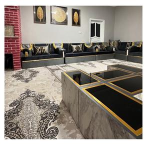 Asientos Orientales para el Suelo, Sofá Étnico, Sofá Árabe Majlis, Sofá Estilo Otomano, Conjunto Árabe Jalsa, Asientos Orientales de Lujo para el Suelo - Product Image 1
