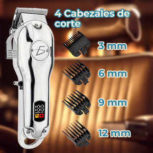 Kit de coupe professionnel pour barbier, pour usage en salon, comprenant une tondeuse - Product Image 3
