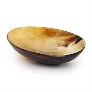Real Buffalo Horn Bowls Eco-Friendly Natural Color & Black White Classic Party <b>Dinnerware</b> for Hotel Home Use - Product Image 2