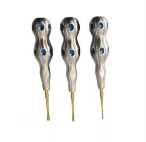 Elevador de Raíces Dentales de Grado Quirúrgico, Herramienta de Extracción Dental de Acero Inoxidable de Alta Calidad para Dentistas - Product Image 6