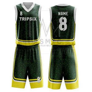 Ensemble d'uniformes de basket-ball pour hommes de Pékin personnalisés dernière conception avec short brodé respirant pour l'entraînement. - Product Image 3