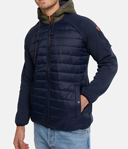 Veste matelassée à bulles en duvet surdimensionnée personnalisée de style streetwear tendance, tissage 3D à carreaux, pour unisexe - Product Image 6