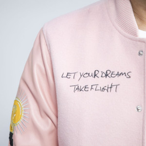 Chaqueta de Cuero Bomber Personalizable de Alta Calidad para Hombre, con Bordado de Letras, Cuello Alto, Resistente al Viento, Transpirable, Servicio OEM - Product Image 4