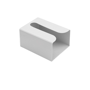 Moderno Dispensador de Servilletas Rectangular Negro Elegante de Metal para Decoración de Baños en Hogares y Hoteles, Caja de Almacenamiento de Servilletas - Product Image 6