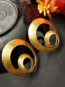 Pendientes de borla de latón chapado en oro de 18 quilates con flor de circón pendientes colgantes para bodas fiestas y uso diario - Product Image 3