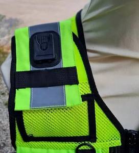 Chaleco de Alta Visibilidad para Adiestradores de Perros, ANSI Clase 3, Transpirable, Unisex, Chaleco de Seguridad para Entrenadores de Perros - Product Image 6