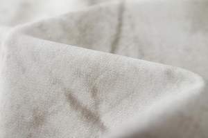 T-shirts pour hommes à col rond, en tissu toile, à manches courtes, style vintage, style incurvé, longueur allongée, coupe régulière, 100% coton - Product Image 3