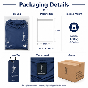 เสื้อตกปลาแบบแห้งเร็วพิมพ์ลายดิจิตอลตามสั่ง แขนยาวสำหรับผู้ชาย ป้องกันรังสียูวี UPF 50+ ผลิตจากผ้าสแปนเด็กซ์และโพลีเอสเตอร์ สำหรับกิจกรรมกลางแจ้ง - Product Image 4