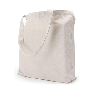 ถุงผ้าคอตตอน100% แบบเปิดปิดถุงช้อปปิ้งผ้าคอตตอนพิมพ์ลายตามสั่งขนาดใหญ่นำกลับมาใช้ใหม่ได้ - Product Image 5