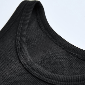 Women Ribbed <b>Racer</b> Crop <b>Top</b> – Spring Summer Cropped Casual Plus Size Fashion <b>Top</b> - Product Image 4