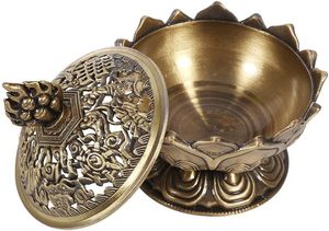 Brûleur d'insertion d'encens poreux de gourde en laiton grande goutte d'eau plaque d'encens encens offrant un support pour la décoration de restaurant à bas prix - Product Image 6