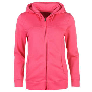 Sudaderas con capucha de manga larga de algodón personalizadas de alta calidad con cremallera, ropa de invierno transpirable de talla grande, sudaderas con capucha de punto estampadas para mujer - Product Image 1