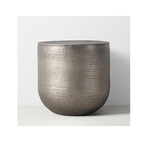 2025 Hammered Aluminium <b>Table</b> Luxury Design Rose <b>Gold</b> Color Superior Quality Furniture Coffee <b>Table</b> for Hotel and Cafe - Product Image 6