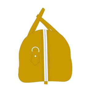 Bolsas de lona de PU de gran capacidad personalizadas para hermandades con forro de poliéster - Product Image 2