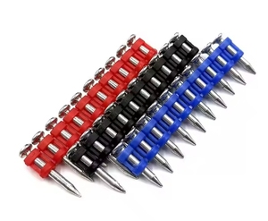 Clou en acier spécial haute résistance, zingué, pour béton, certifié CE EN 14590, compatible <span class=keywords><strong>Hilti</strong></span> <span class=keywords><strong>BX3</strong></span>, pour la construction et le montage solaire - Product Image 1