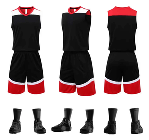 Conjunto de Camiseta y Pantalones Cortos de Baloncesto de Secado Rápido, Transpirable, Costuras Duraderas, Uniforme de Equipo de Poliéster, Logotipo Personalizado, OEM/ODM, Venta al por Mayor - Product Image 6