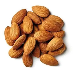 Order 100% pure natural organic large grain almonds and raw almonds nuts .