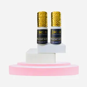 Volume adhesive oscar glue lashes 0.5-1.5seconds wholesale manufacturer Vietnam OEM ODM packaging box private label natural