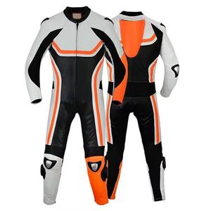 Traje de motorista de cuero de motor para hombre personalizado de alta calidad, novedad, último estilo, venta en línea para motocicleta, ropa de carreras de coches - Product Image 3