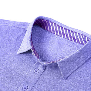 เสื้อโปโลสำหรับผู้ชายผ้าถักระบายอากาศสีกำหนดเองได้สำหรับผู้ใหญ่ - Product Image 4