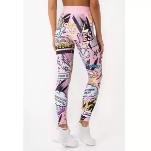 Mallas de Yoga ligeras para mujer con cintura elástica, elásticas transpirables duraderas para sesiones de gimnasio, correr y comodidad en el hogar - Product Image 2