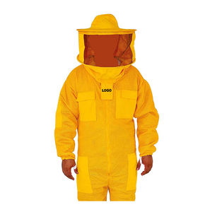 Traje de Apicultura XECTRA con Logotipo Personalizado en Color, Modelo XI-BKS-072, Mangas de Poliéster, Protección Impermeable Nivel D, Unisex - Product Image 3